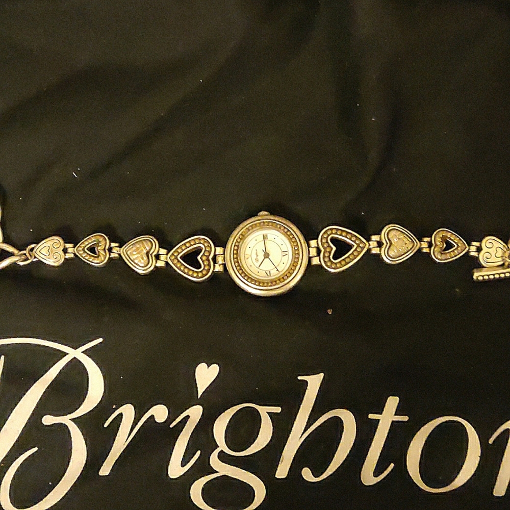 Brighton watch Genoa silver heart band needs battery